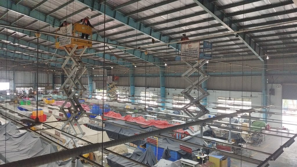 Dịch vụ quét mạng nhện nhà xưởng tại Bình Dương